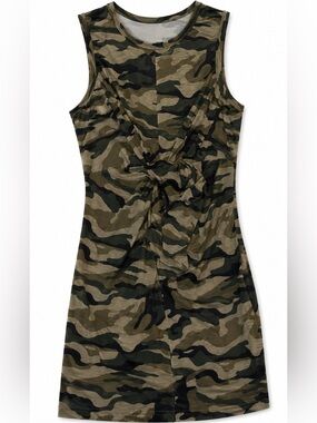 Camouflage Sleeveless Dress